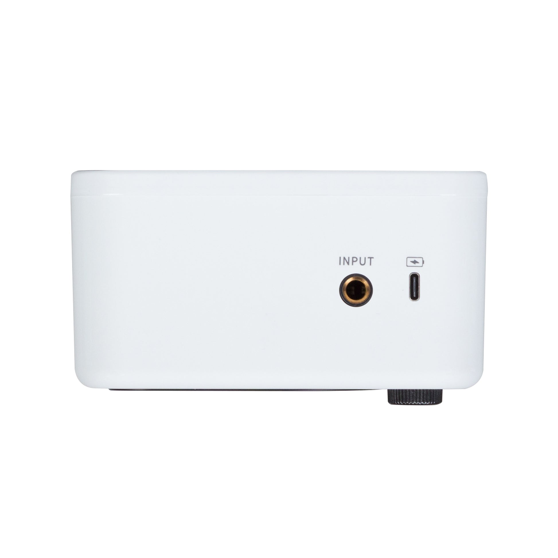 Amplificateur GCA5, 5W, HP 2.2", connexion Bluetooth, entrée Jack 6.35, fonctionne sur batterie, blanc