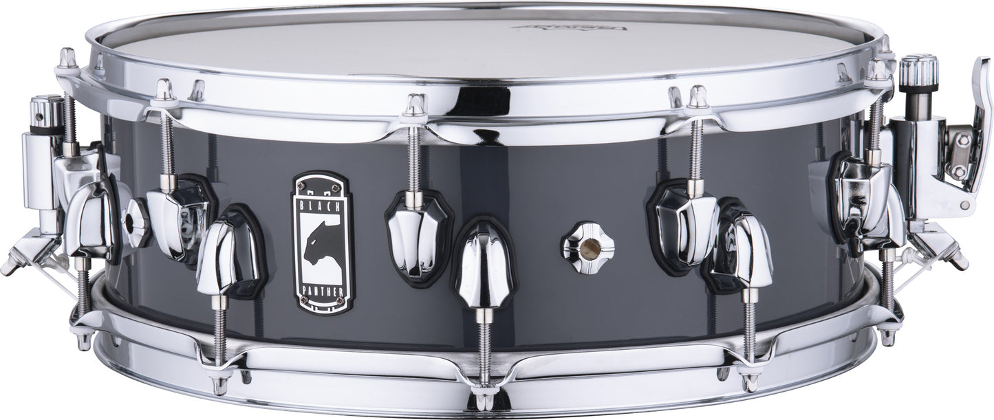 Caisse claire Mapex Black Panther"Razor" 14 x 5", accastillage chromé.