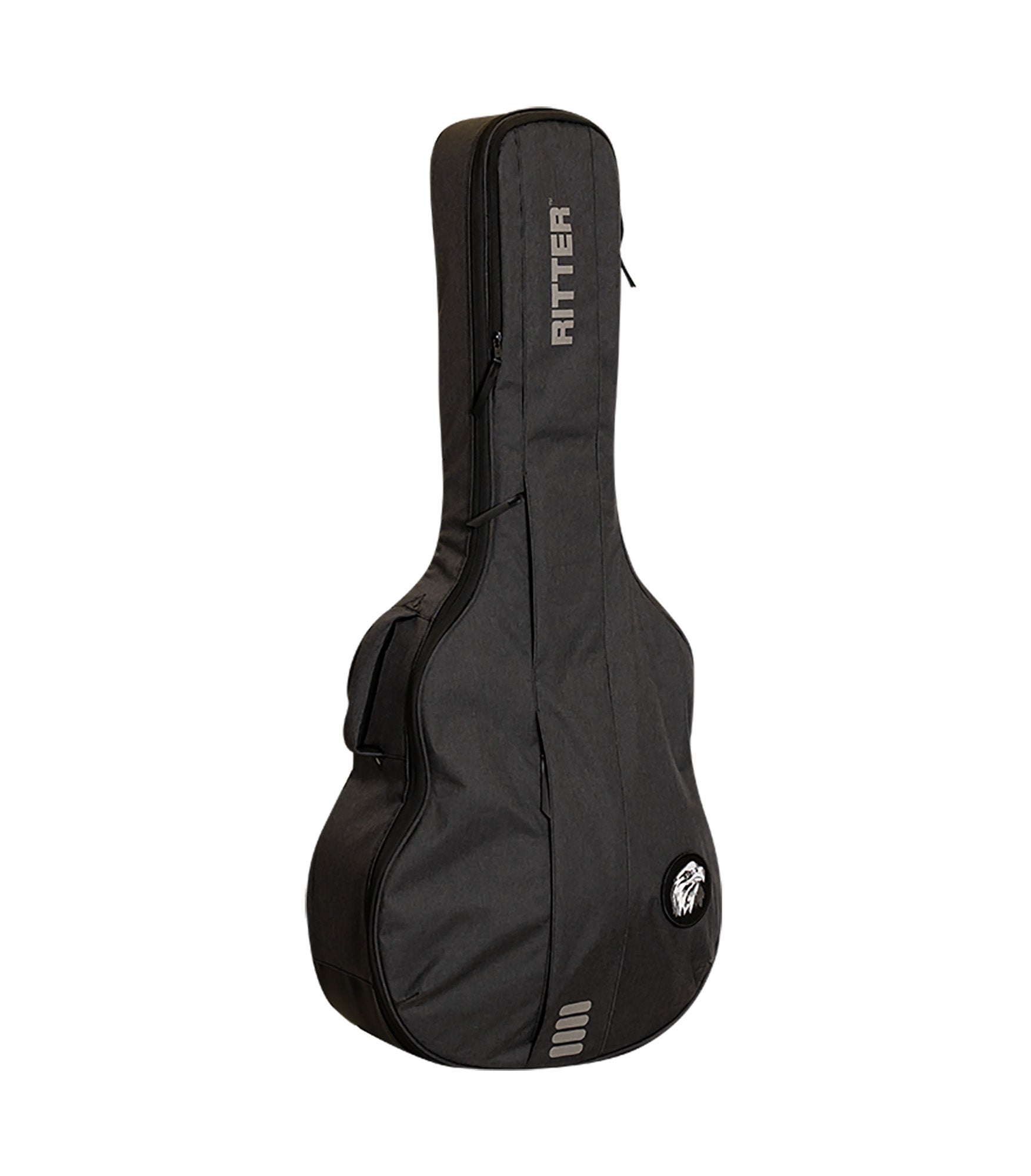 Housse BERN 4 pour guitare super jumbo, gris