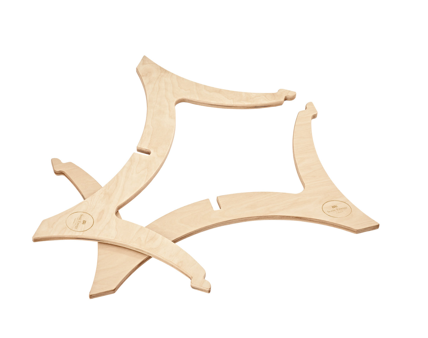 SUPPORT MEINL HANDPAN BOIS, BOULEAU BALTIQUE,CONVIENT AU HANDPAN DE 53CM