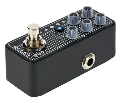 Pédale CALI-MK3, préampli numérique type US High-Gain standard, deux canaux, EQ 3 bandes par canal, noir