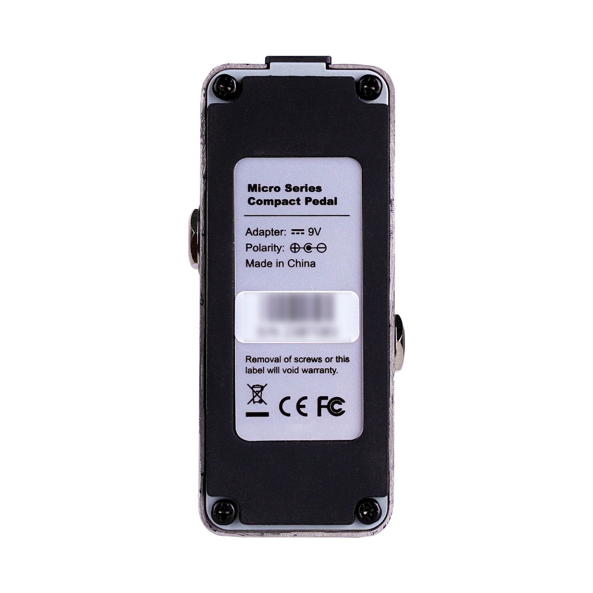 Pédale MICRO DRUMMER II, boite à rythmes numérique, 8 types de patterns dans 6 styles différents, 48 grooves au total, violet