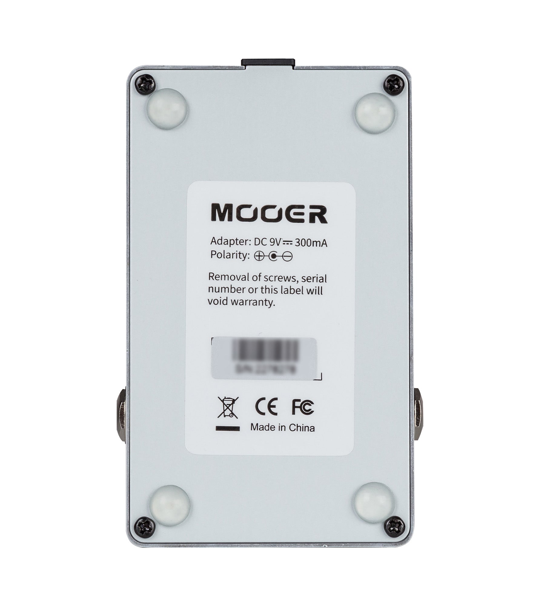 Pédale PREAMP MODEL X X2, préamplificateur numérique deux canaux, 14 presets, technologie d'échantillonnage MNRS, blanc