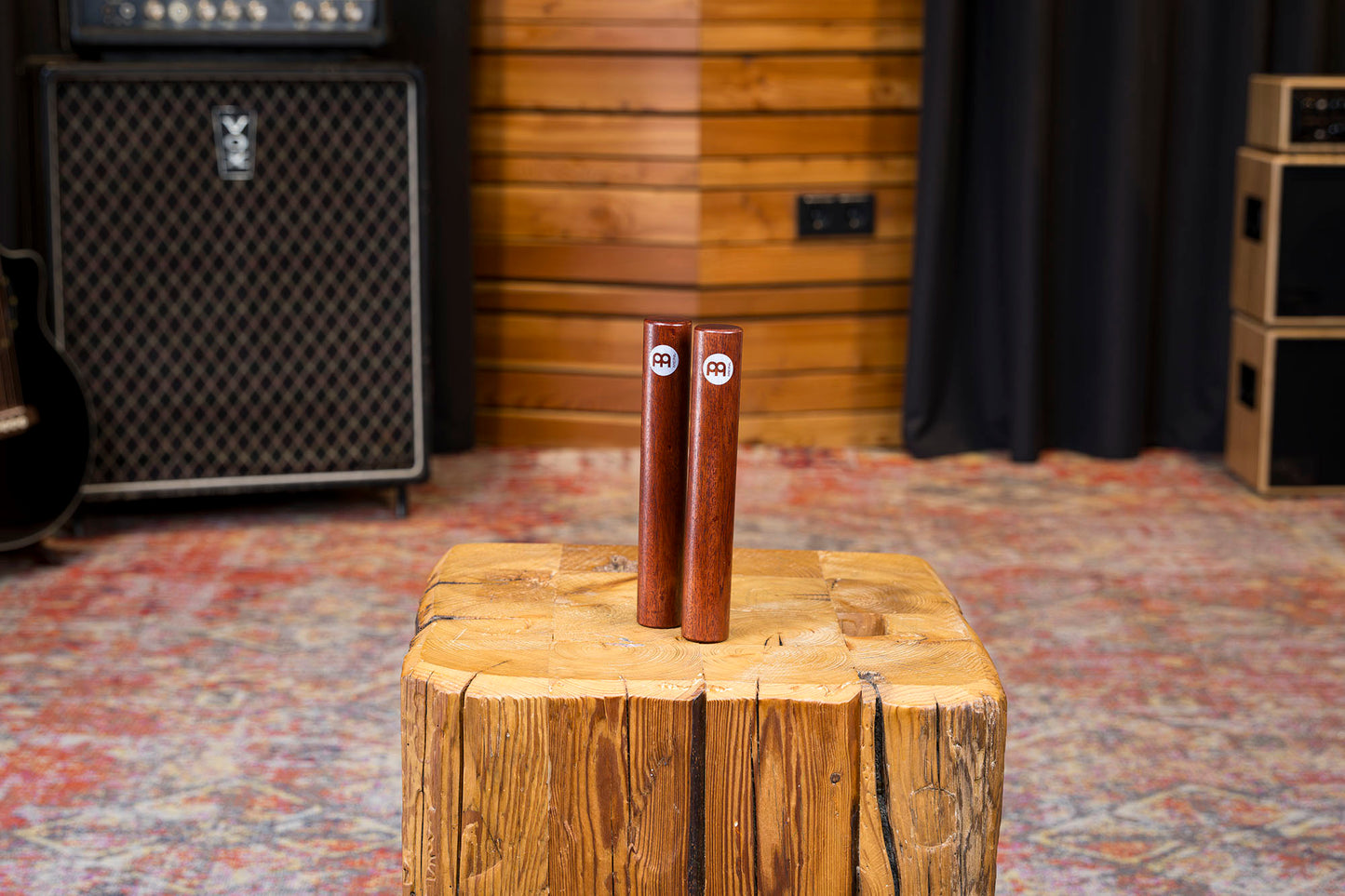 Claves en bois Meinl, noyer indien - CL4IW