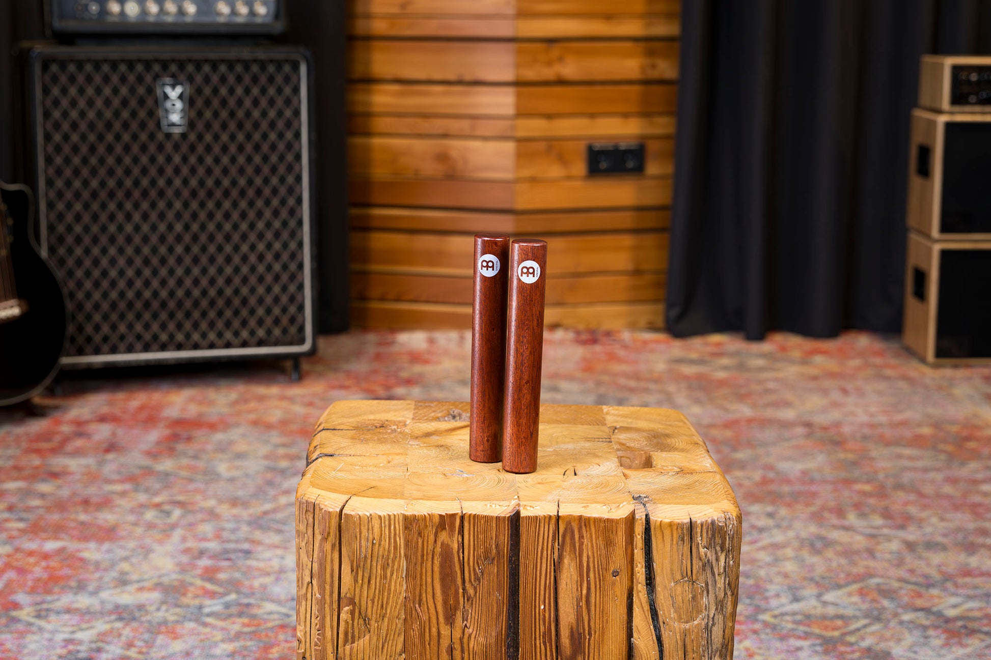 Claves en bois Meinl, noyer indien - CL4IW