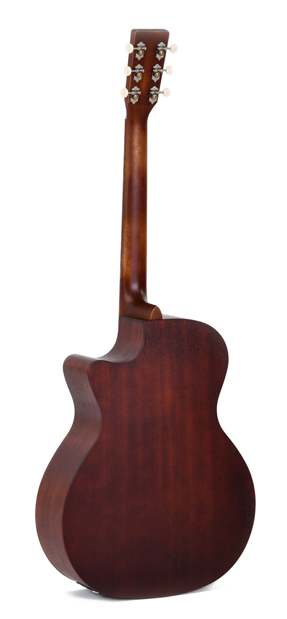 Modèle GMC-15E-AGED, Dreadnought, table acajou massif, f/e acajou, touche & chevalet pau ferro, EQ Fishman, naturel"vieilli"