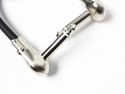 Câble patch Jack mono/Jack mono, 0.20 mètres, noir