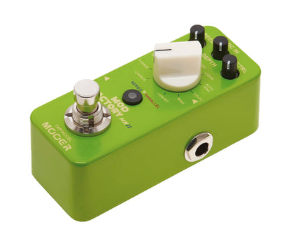 Pédale MOD FACTORY MKII, multi-modulations numérique comprenant 11 algorithmes différents, vert