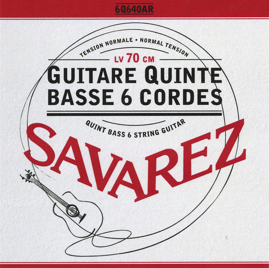 Jeu classique pour guitare quinte basse 6 cordes, corde vibrante 70 cm