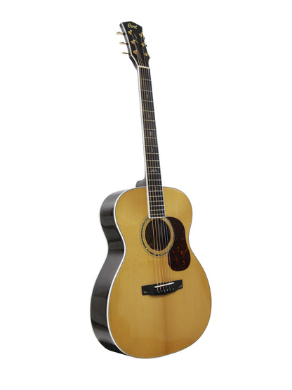 GOLD-O8, forme Orchestra Model, table épicéa Sitka massif torréfié, fond & éclisses pau ferro massif, naturel brillant