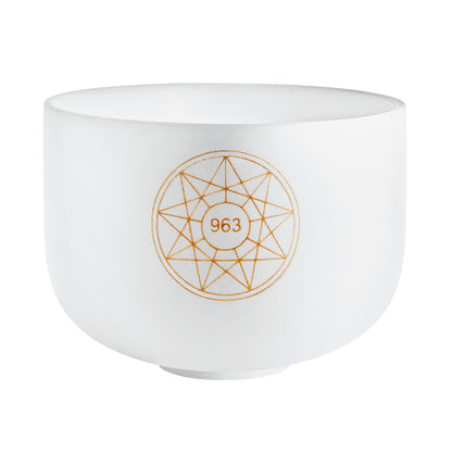 SINGING BOWL SONIC CRISTAL 10",  963 HZ