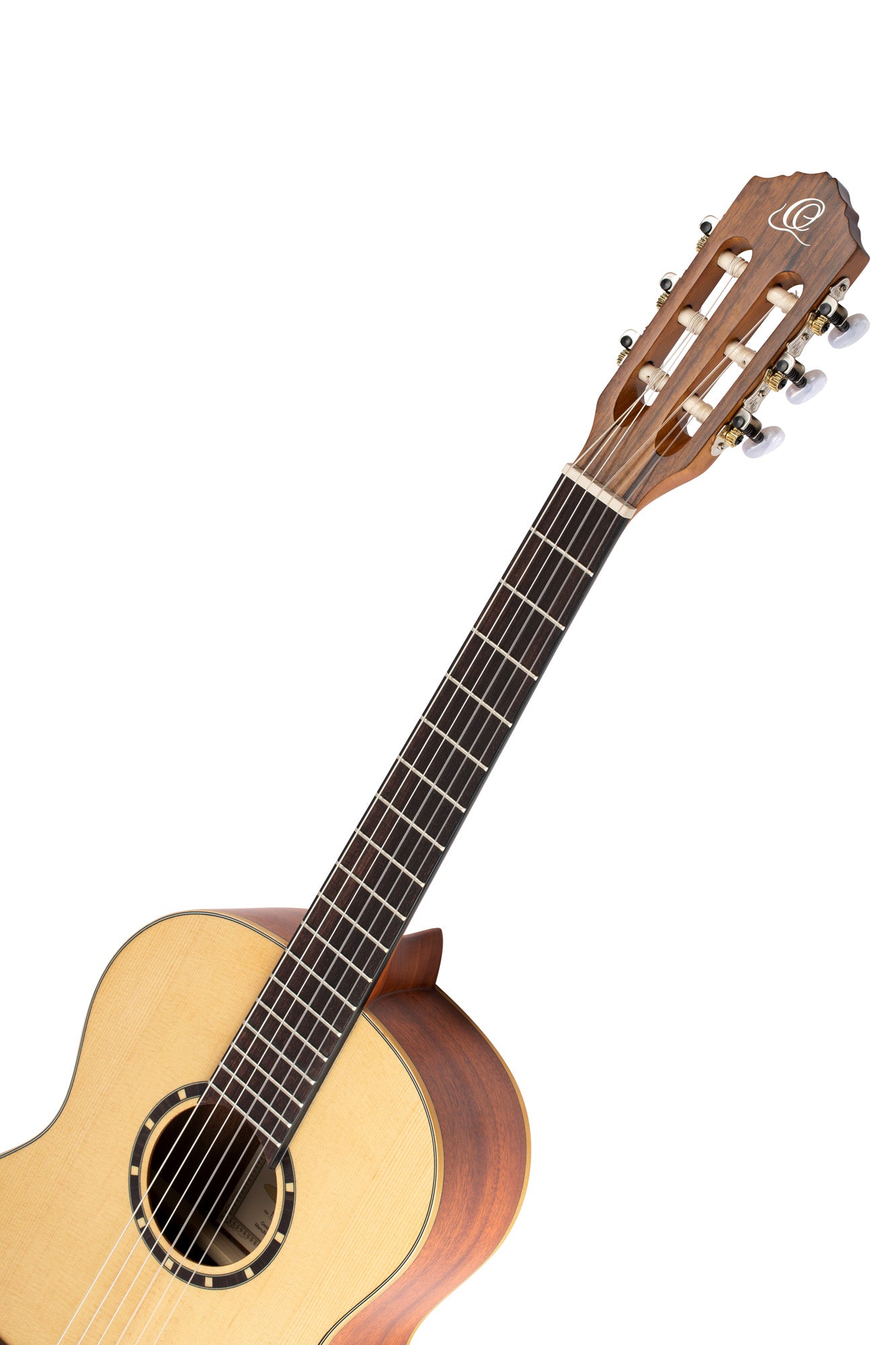 R121-3/4, table épicéa, fond & éclisses acajou, manche acajou (sillet 45 mm), housse, naturel satiné