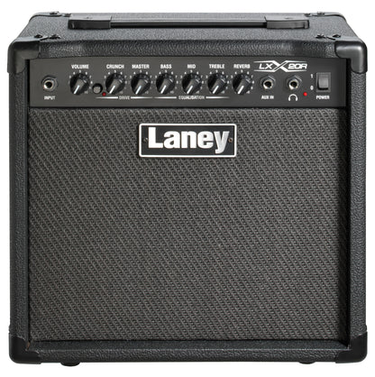 Ampli guitare électrique 20W, 1x HP 8", 2 canaux, EQ 3 bandes, réverb, sortie casque, 6.9 kg, noir