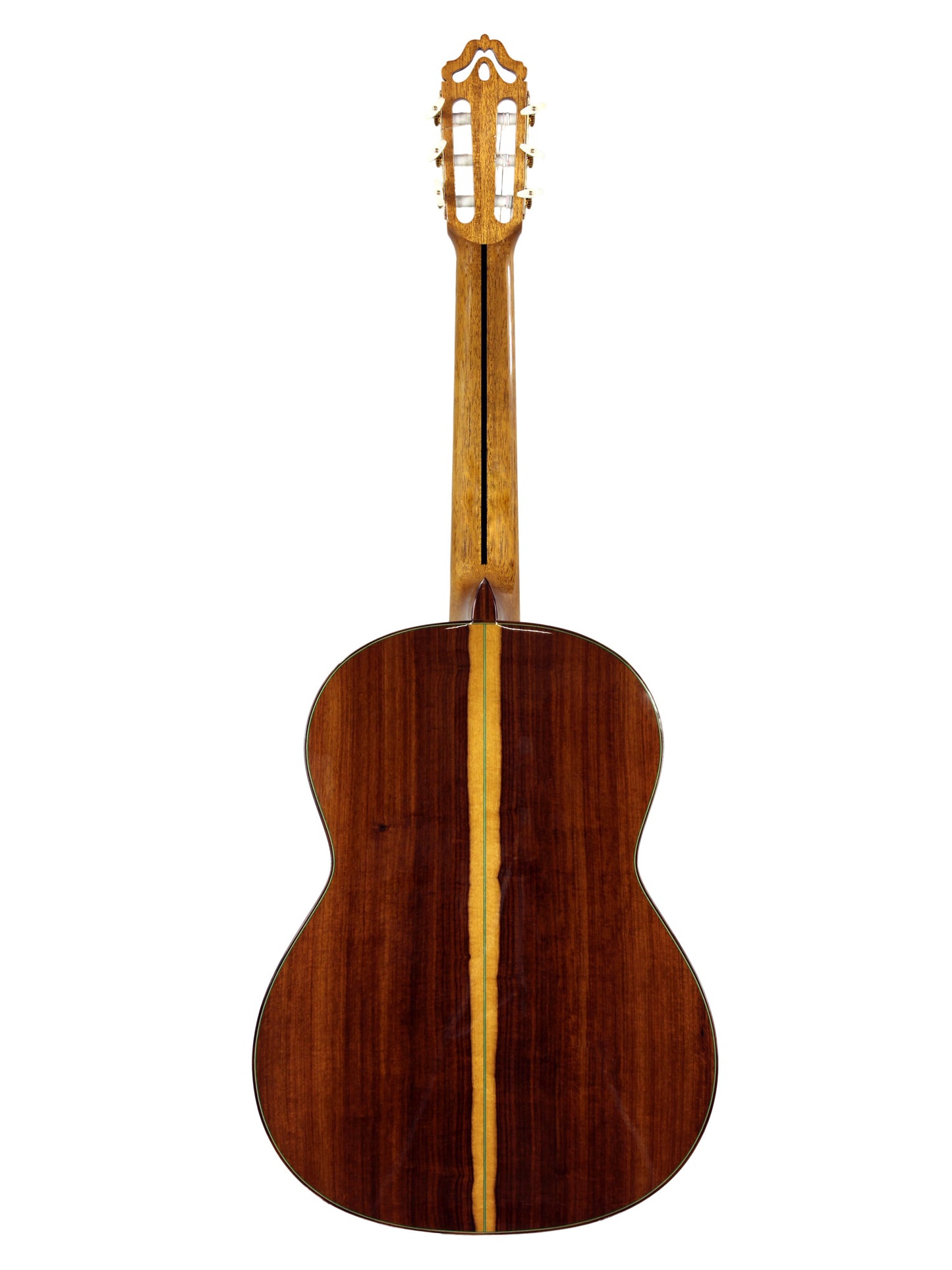 MOD.12, table épicéa massif, f/e palissandre massif, manche cèdre avec insert fibre de carbone, touche ébène, soft case