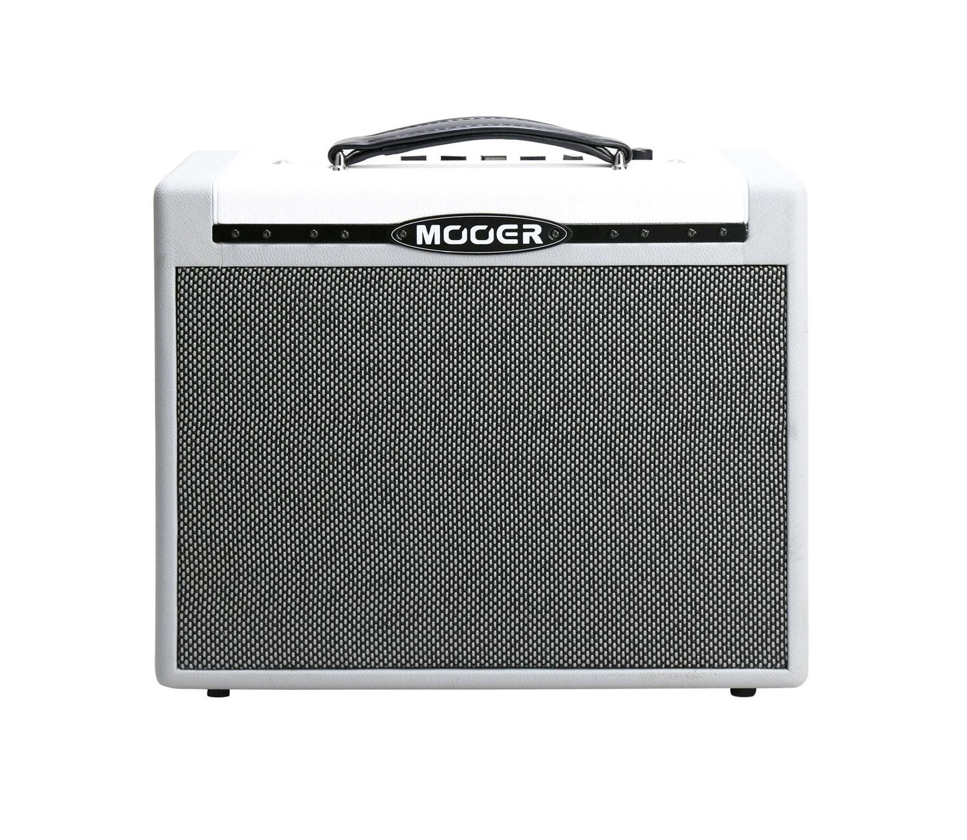 Ampli SD30, 30W, HP 8", 25 modélisations d'amplis, ampli de puissance Class A/B, 28 pédales d'effet intégrées, blanc