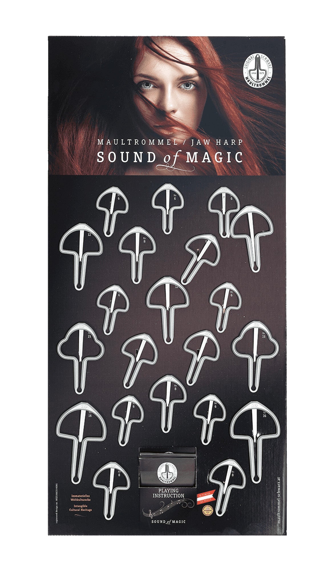 Assortiment de 21 guimbardes CLASSIC