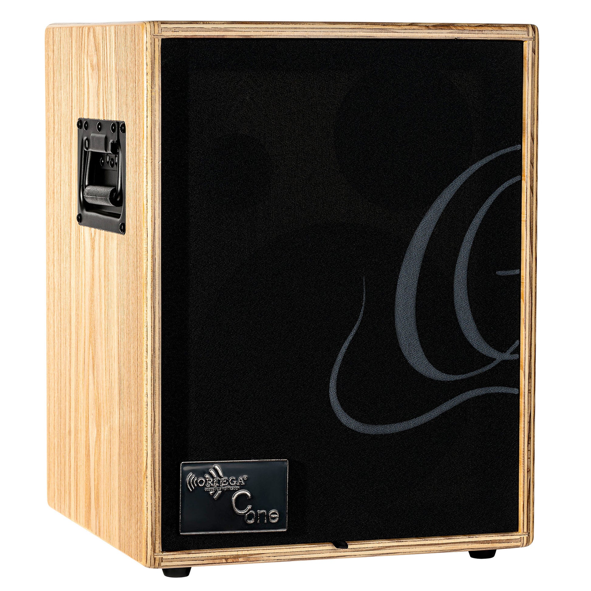 CONE-ASH, ampli combo guitare acoustique 100W, deux canaux, réverb & chorus intégrés, avec housse, frêne naturel satiné et noir