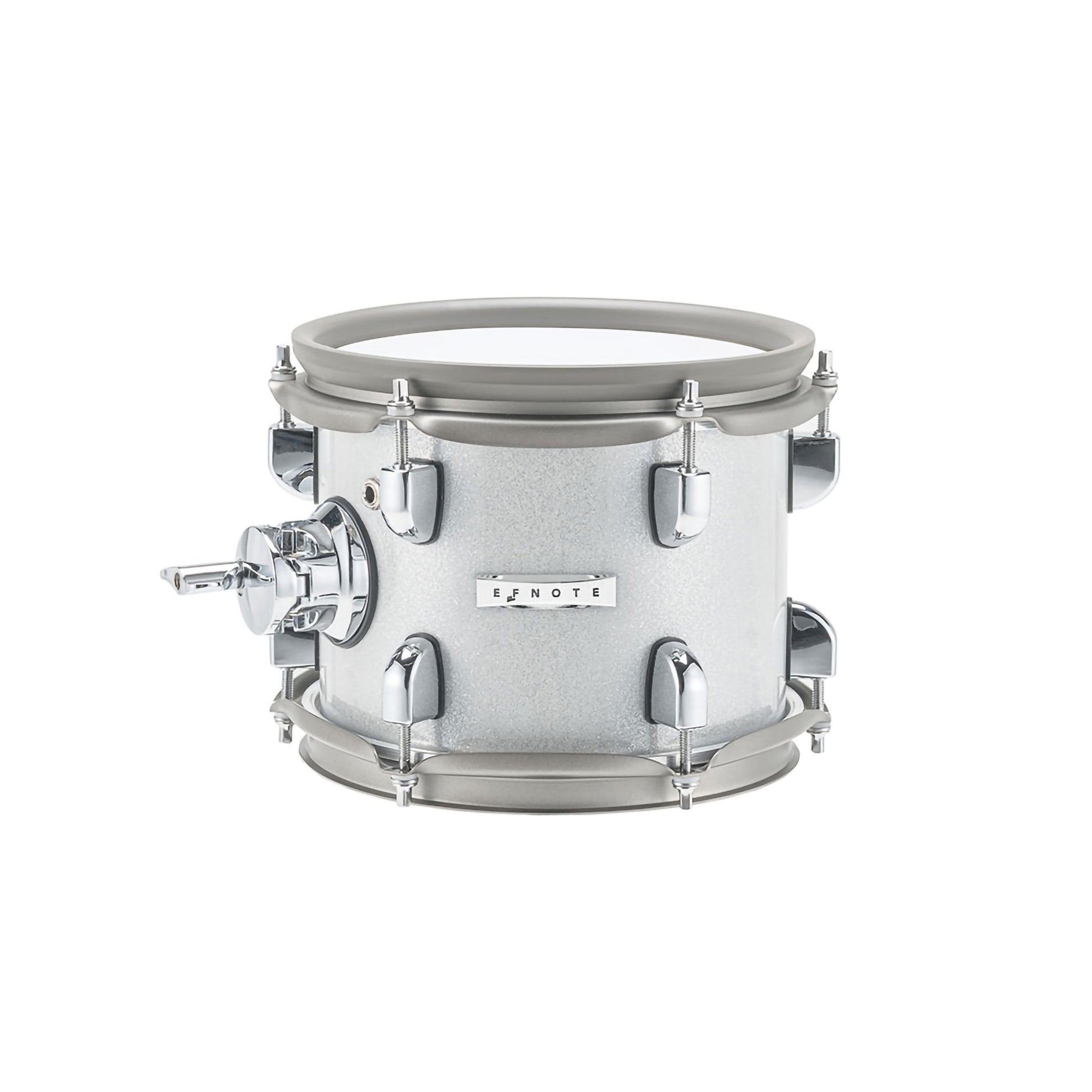 RACK TOM EFNOTE 8" WHITE SPARKLE