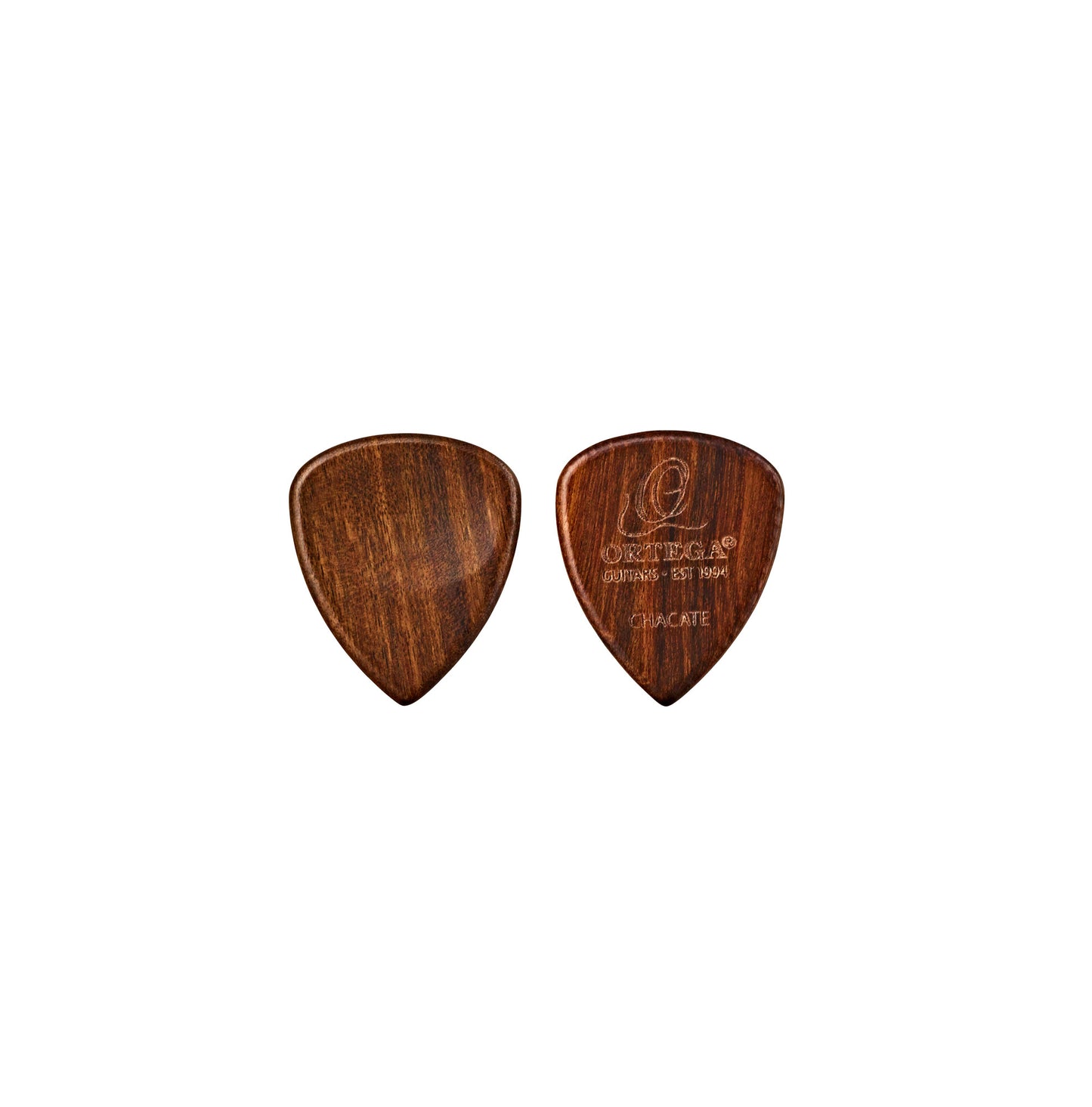 Set de 2 médiators en bois de chacate, épaisseur 2.5 mm