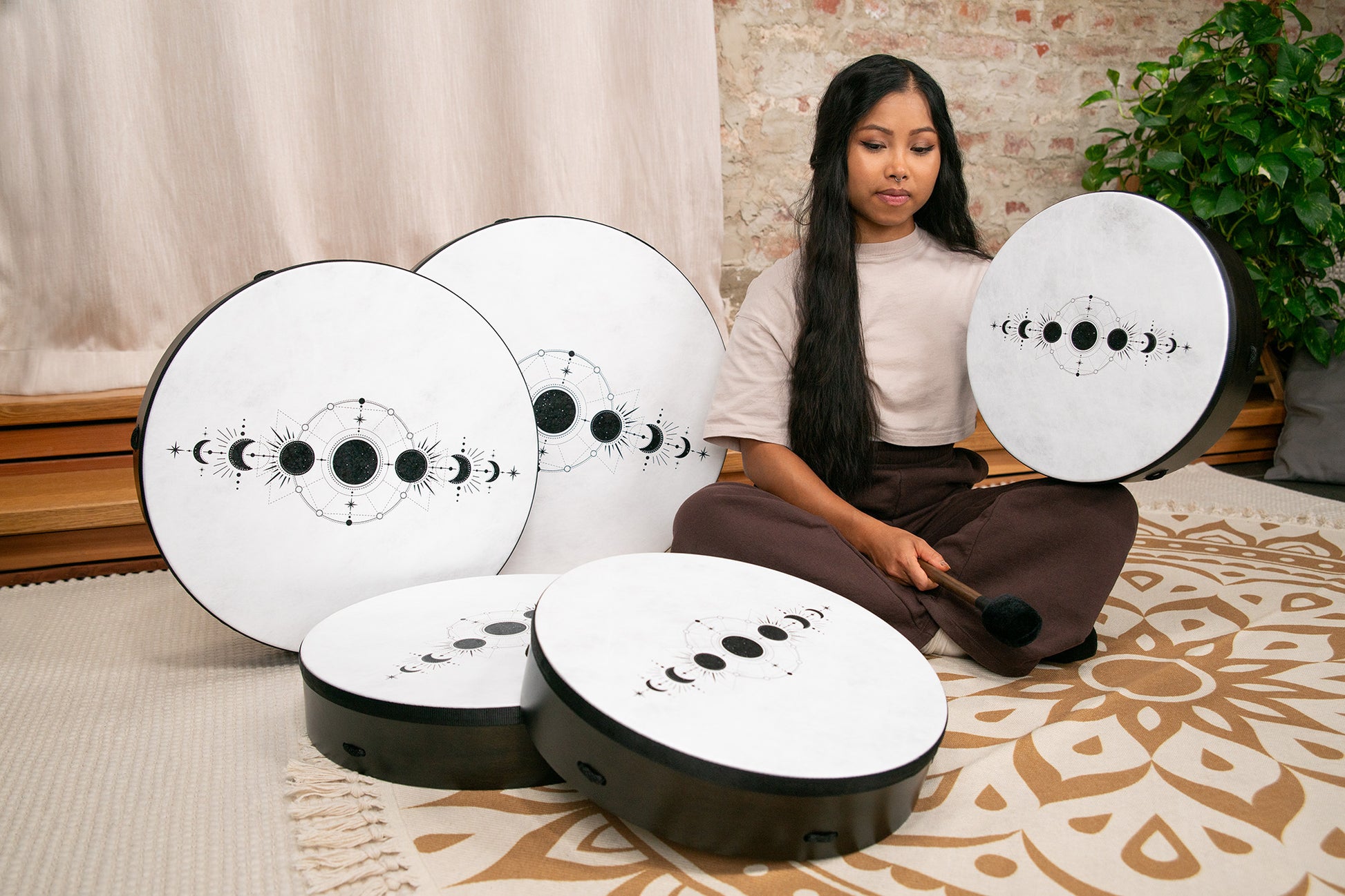 RITUAL DRUM SONIC ENERGY 14" MOON PHASES