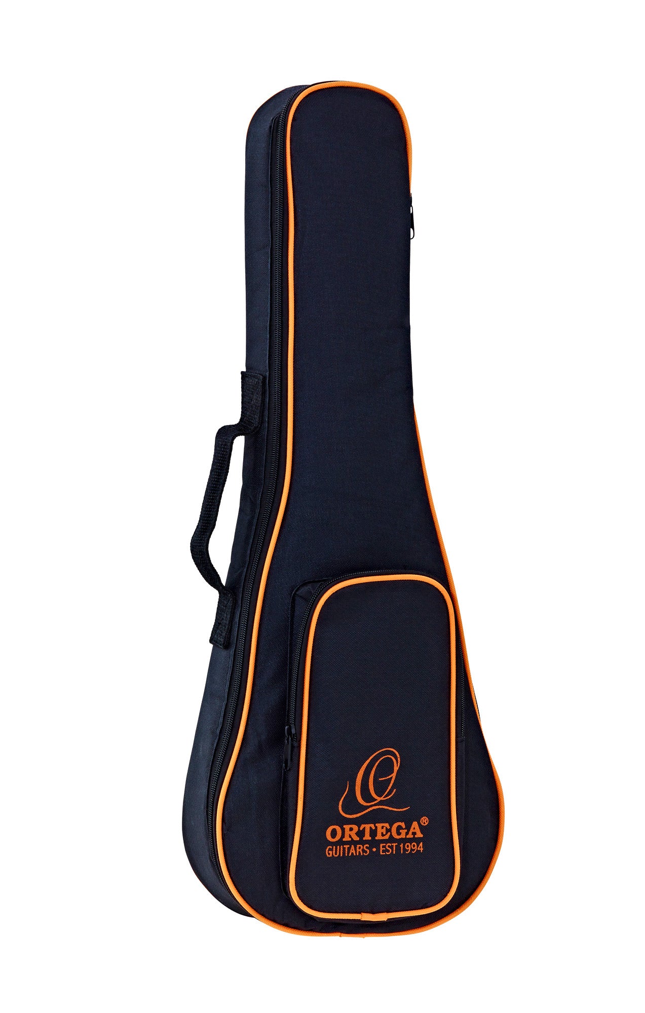 Housse pour ukulélé Concert (environ 62 cm), nylon résistant, rembourrée 10 mm, avec compartiment accessoires et deux sangles