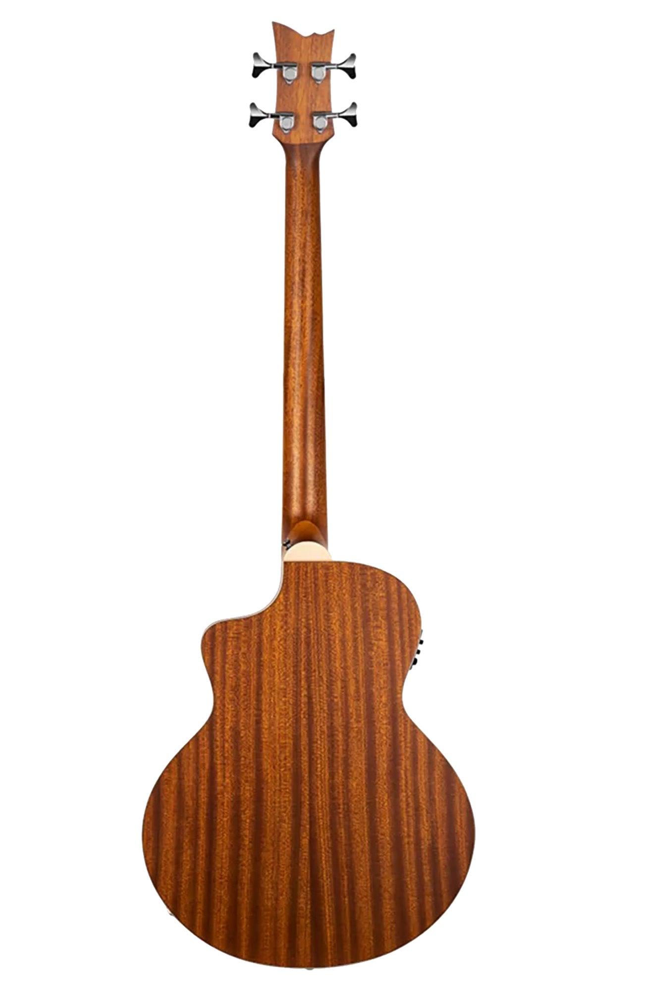 D7CE-4, basse 4 cordes, pan coupé, EQ Ortega MagusPro, table épicéa, f/e acajou, manche acajou, naturel satiné