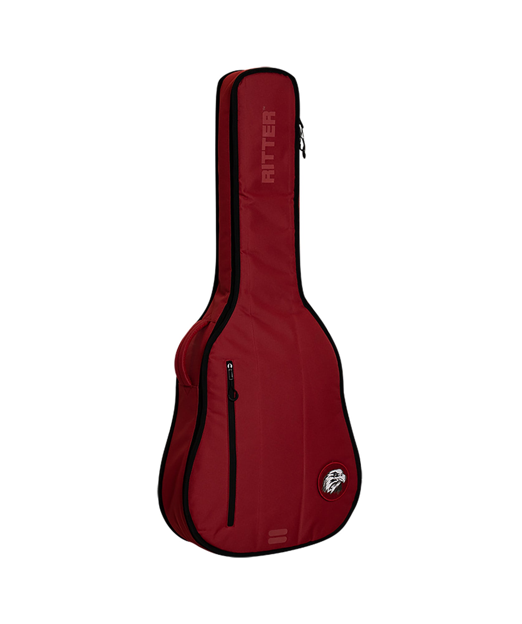 Housse DAVOS 2 pour guitare dreadnought, rouge