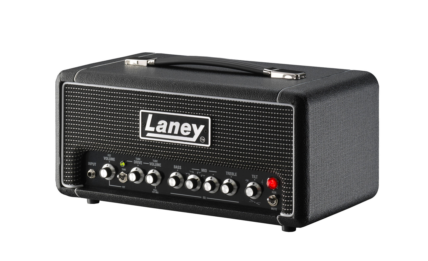 Tête basse amplifiée DB500H, amplification 500W Class D, pré-amplification type lampe et transistor, 2 canaux, EQ 3 bandes, noir
