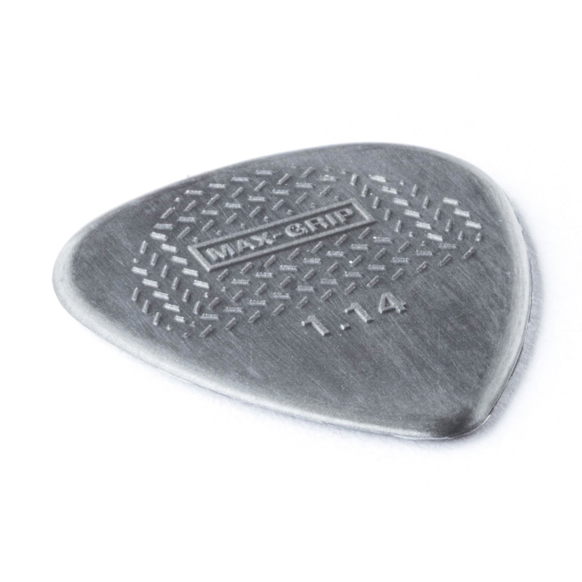 Sachet de 12 médiators Max-Grip 114 (gris foncé)