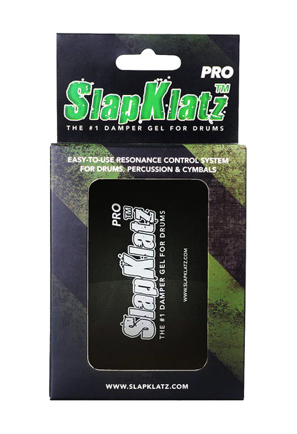 Pack Slapklatz de 12 atténuateurs d'harmoniques. 6 petits, 4 médiums et 2 larges. noir