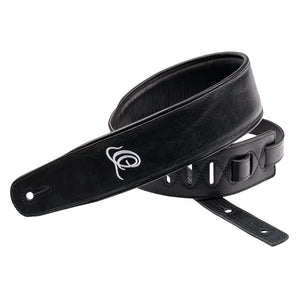 Ortega Leren gitaarband Vintage Ash