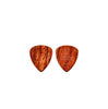 Ortega set van 2 Padouk plectrums