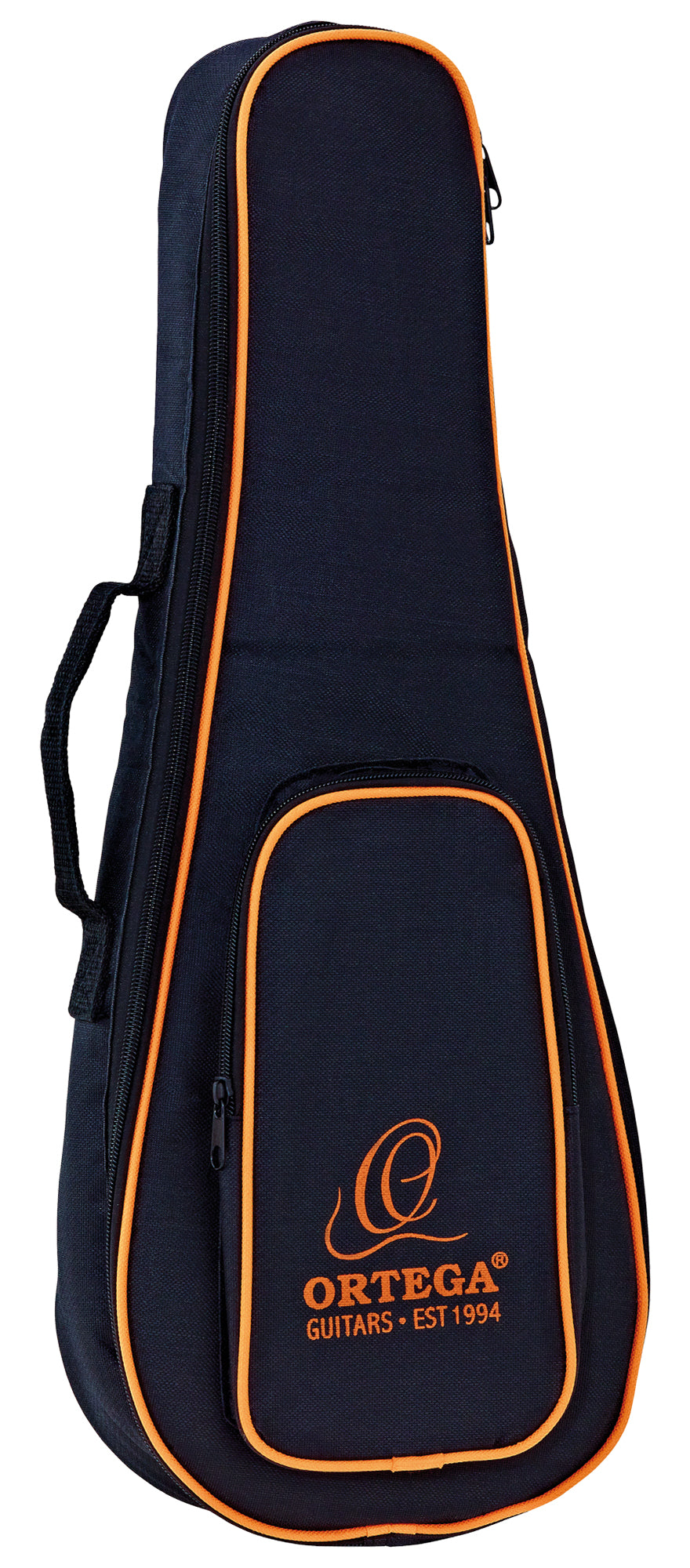 Housse pour ukulélé Soprano (environ 55 cm), nylon résistant, rembourrée 10 mm, avec compartiment accessoires et deux sangles