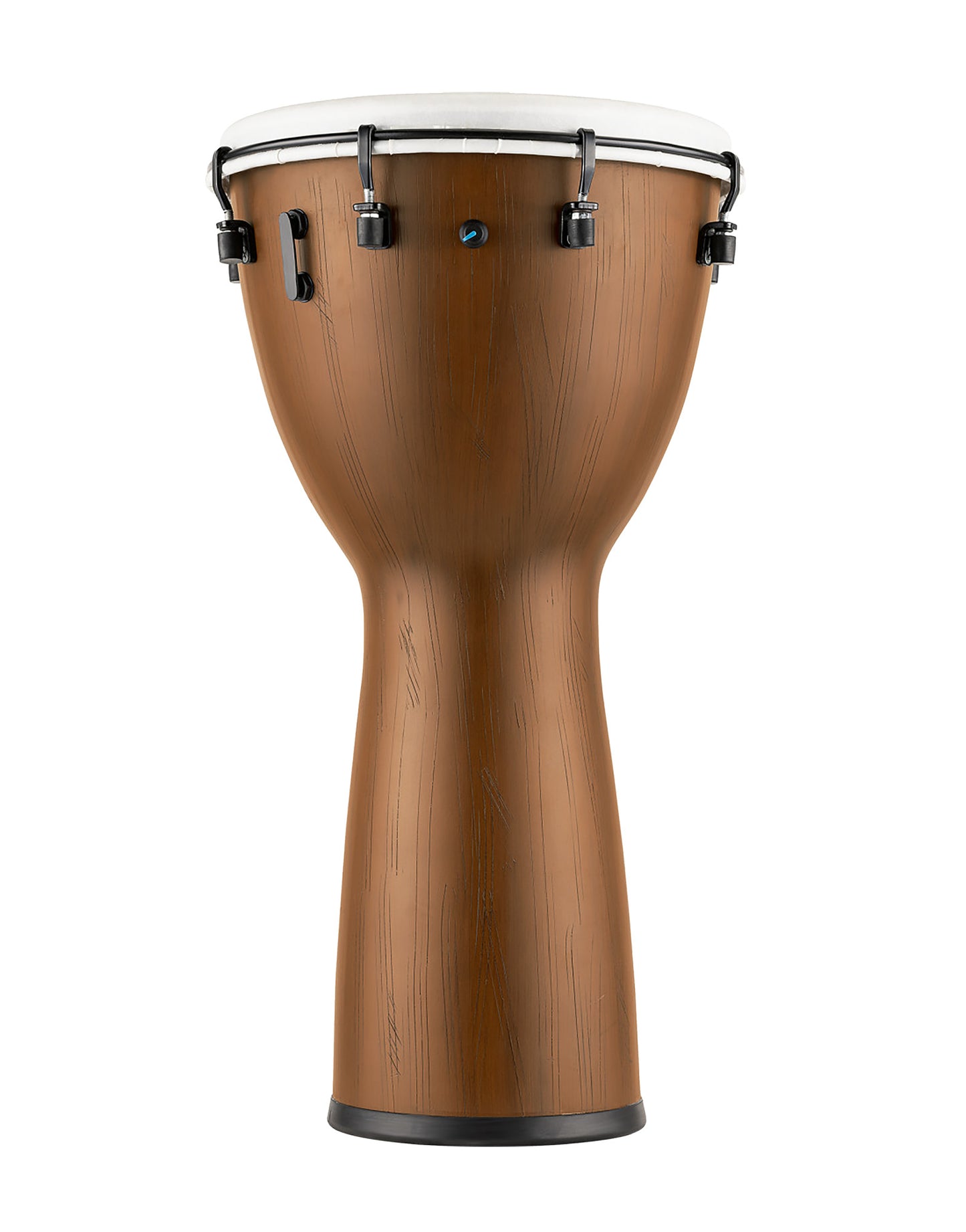 Djembé Meinl Barnwood 12", hauteur 61cm, peau synthétique, poids léger, finition Barnwood