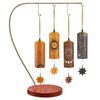 Sonic Energy CBCS4SET Set van 4 klokkenspellen met bamboe standaard