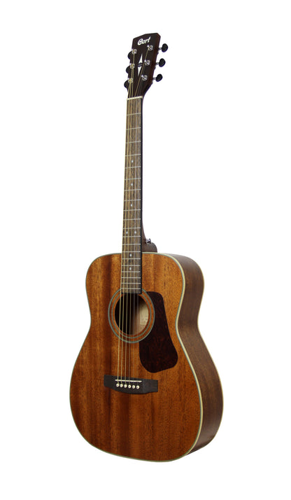 L100C, forme Concert, table acajou massif, fond & éclisses acajou, manche acajou, naturel satiné