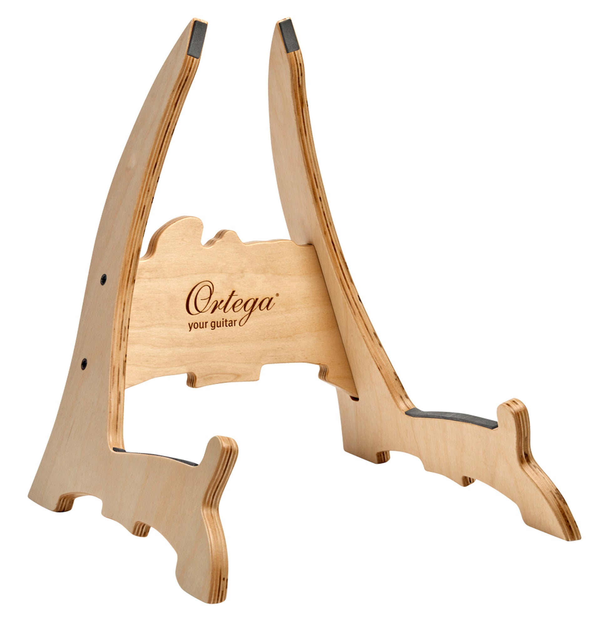 OWGS-2, support guitare Ortega, bouleau multiplis, naturel