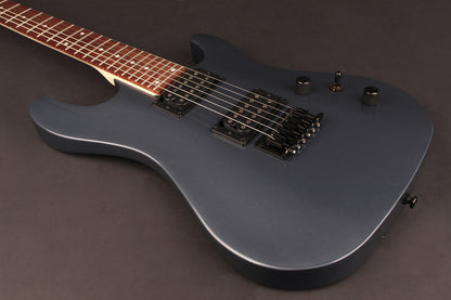 KX100, corps tilleul, manche vissé érable, touche jatoba, 2 micros doubles Powersound, metallic ash