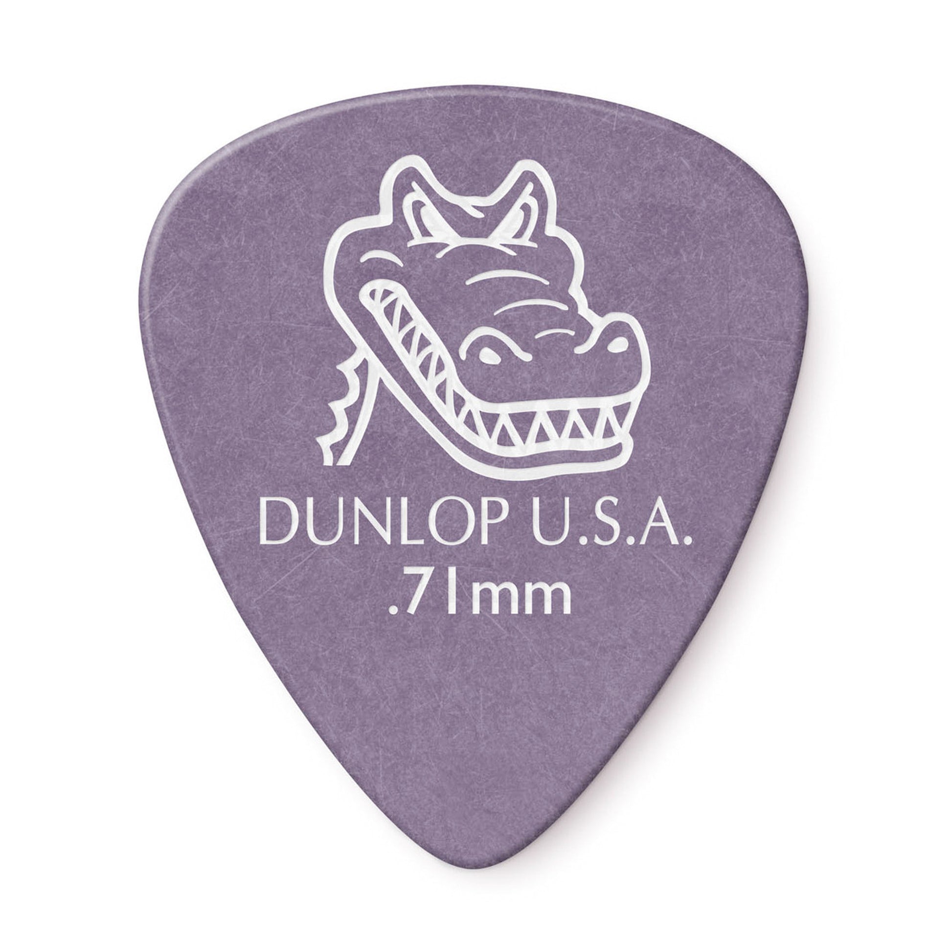 Sachet de 12 médiators Gator Grip 071 (violet)