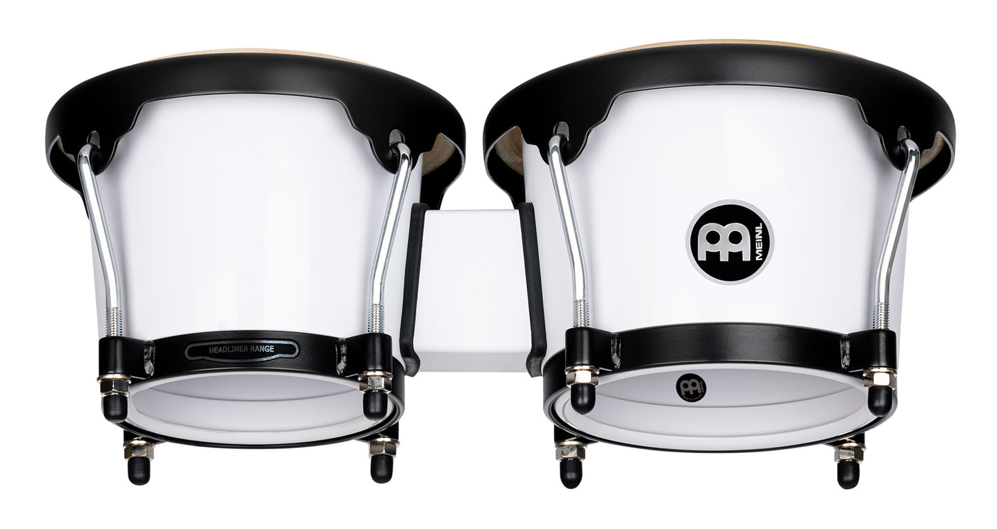 Bongos Meinl série Journey peaux buffle 6.5/7.5" ABS blanc