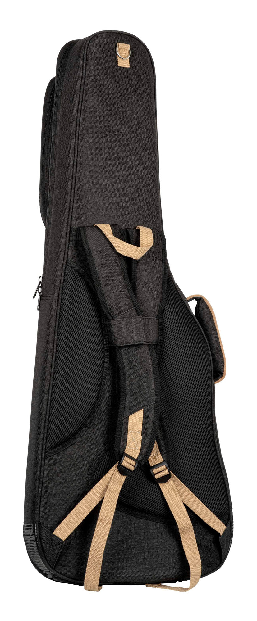 OGBEG-DLX-BK, housse Deluxe pour guitare électrique, coton résistant et déperlant, rembourrage intérieur 20mm, 2 poches, noir