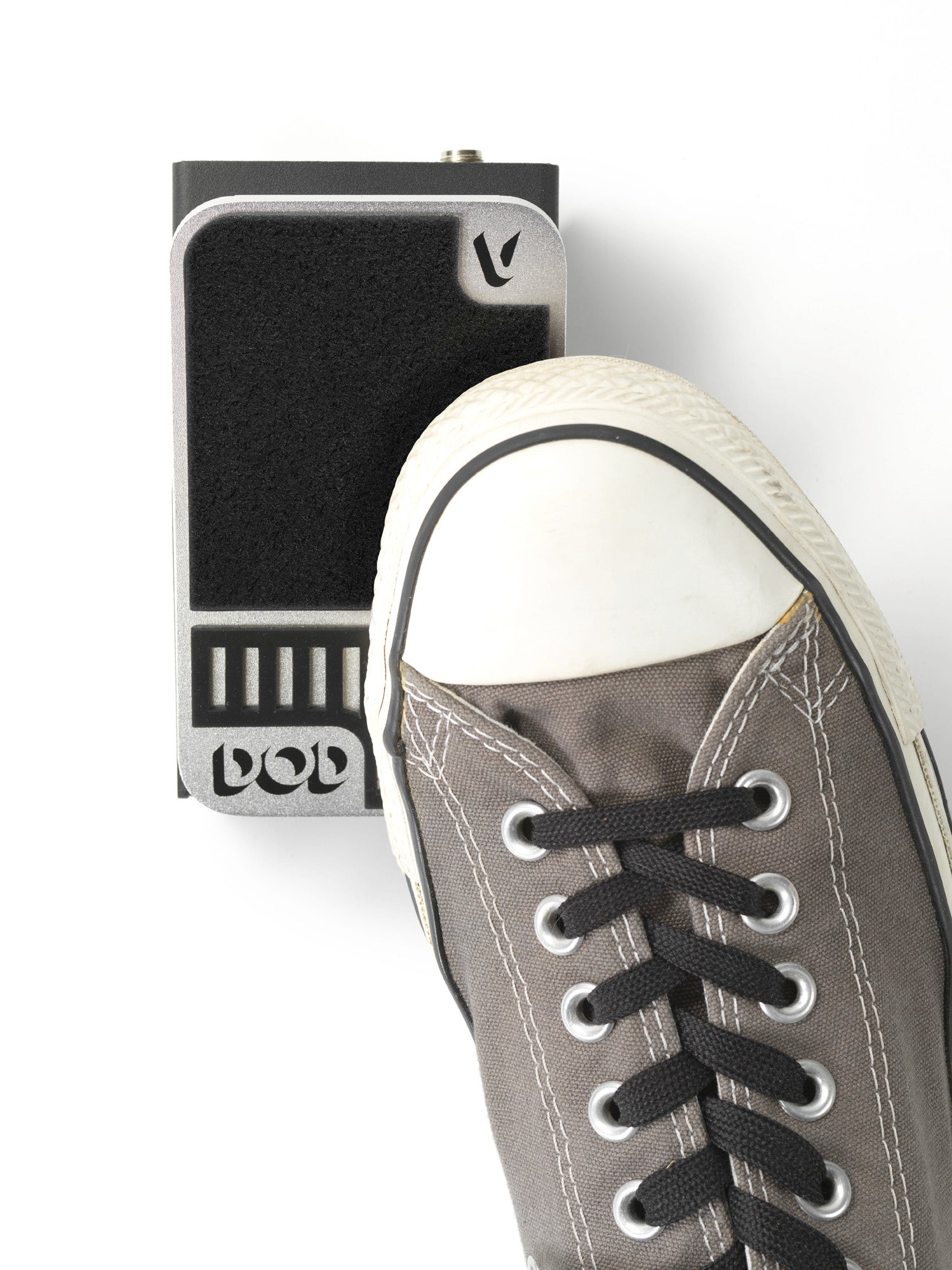 Pédale MINI VOLUME, pédale de volume ultra compacte, châssis métal, noir