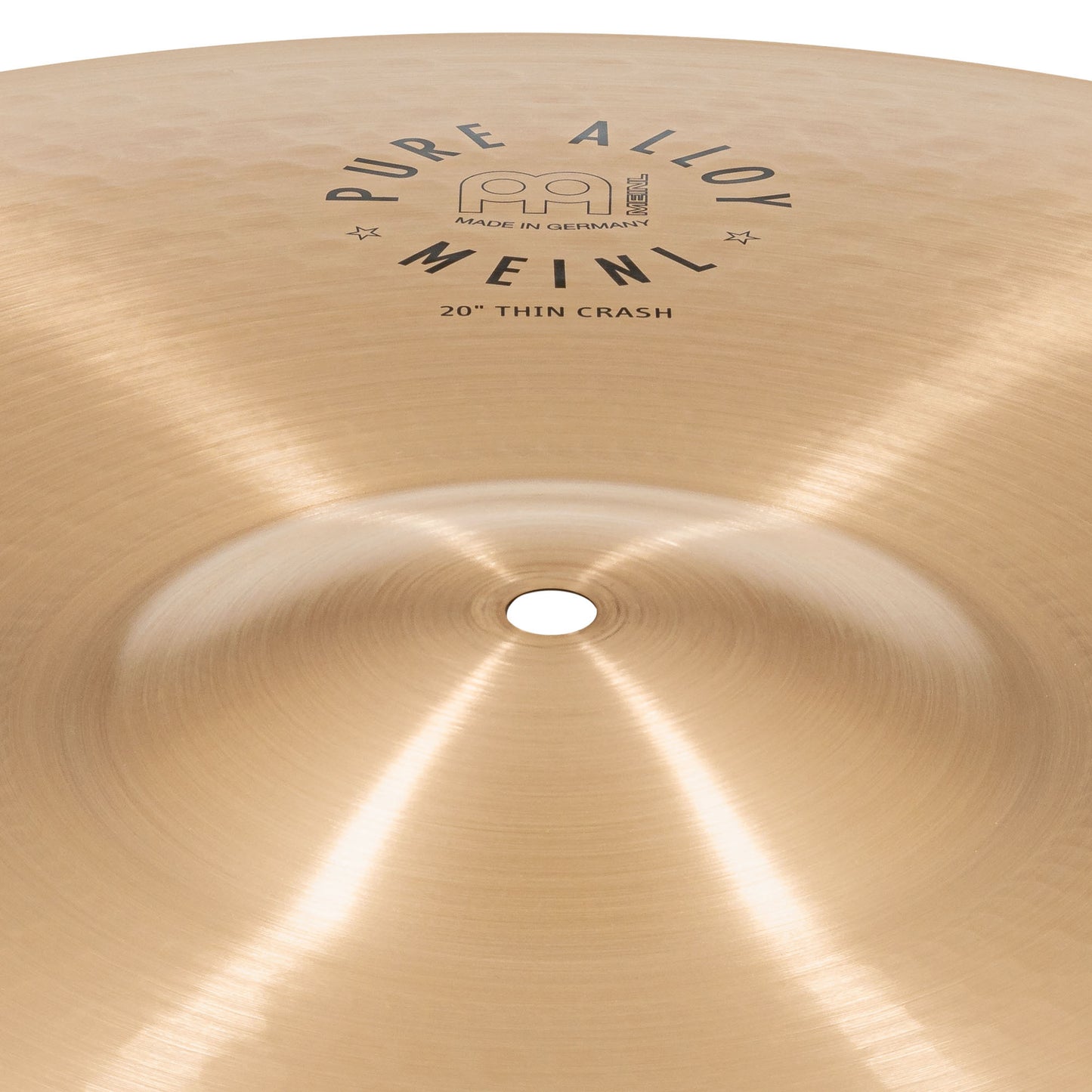 Thin Crash 20" Meinl Pure Alloy fini Traditional martelé