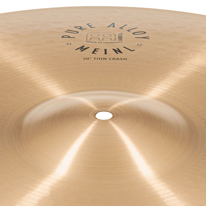 Thin Crash 20" Meinl Pure Alloy fini Traditional martelé
