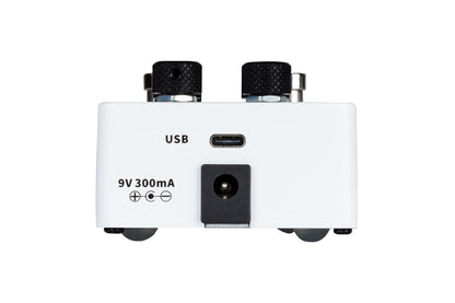 Pédale PREAMP MODEL X X2, préamplificateur numérique deux canaux, 14 presets, technologie d'échantillonnage MNRS, blanc