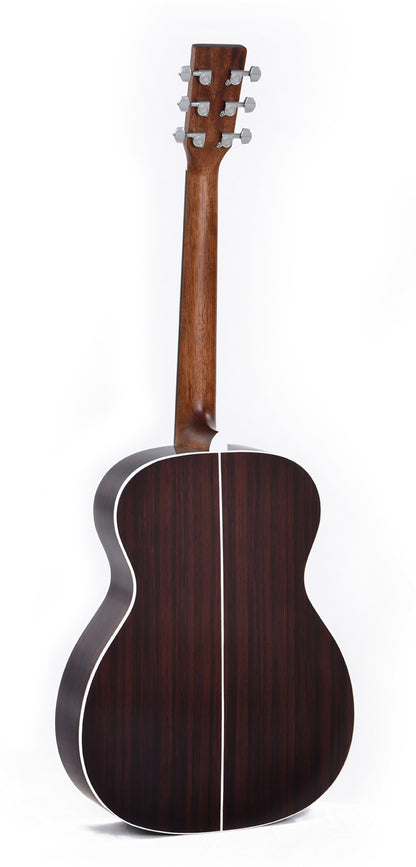 Modèle OMT-1, Orchestra Model, table épicéa massif, f/e tilia, touche micarta, naturel brillant