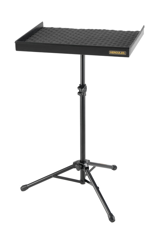Table percussions, plateau mousse avec rebords caoutchouc (hauteur: 70-123 cm, taille plateau: 61.5 x 48.5 cm)