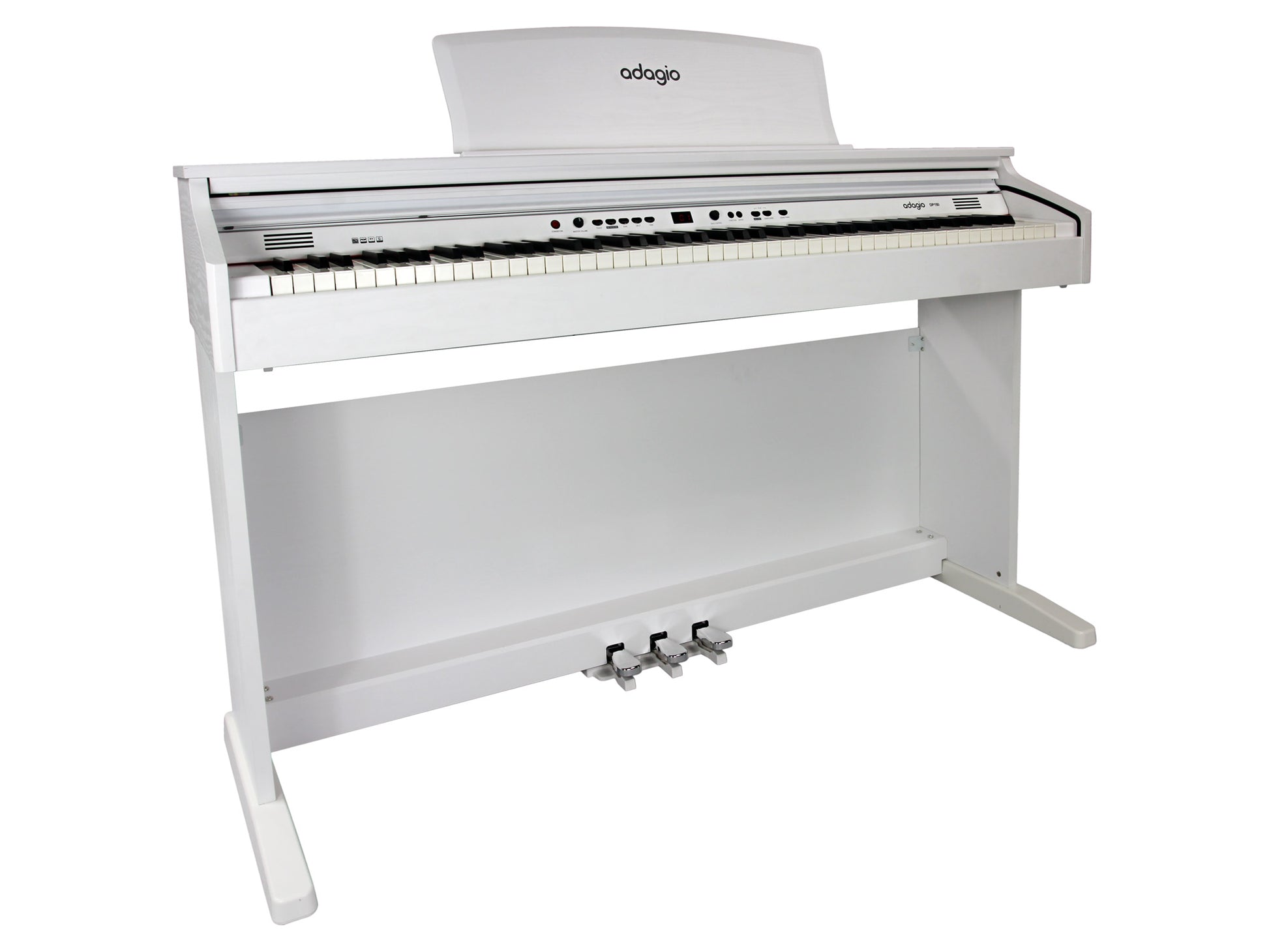 Piano numérique meuble Adagio DP150WH | 88 notes, toucher lourd