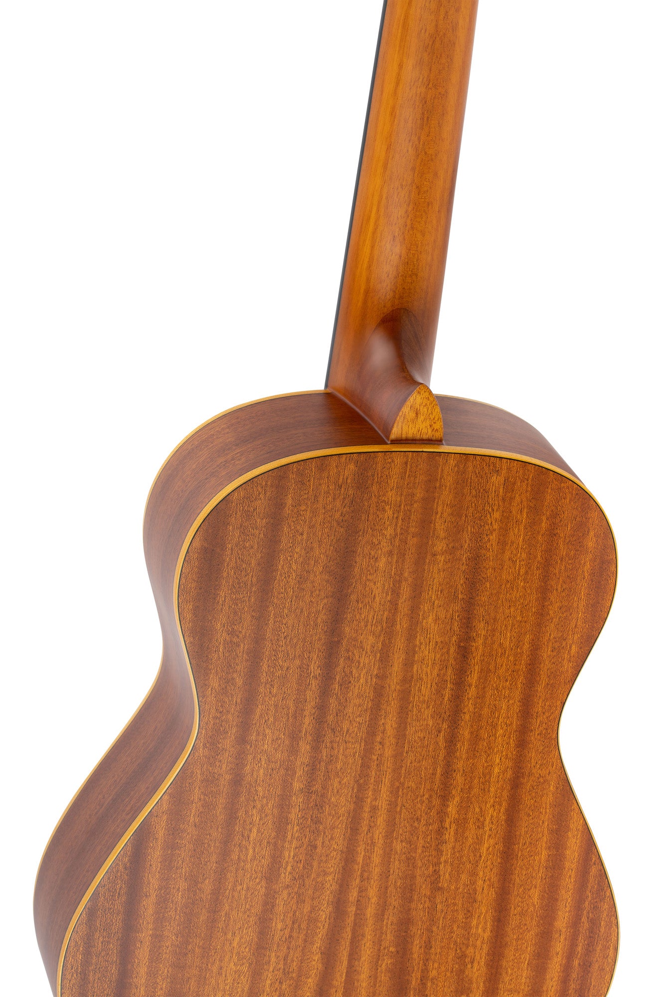 R121-1/2, table épicéa, fond & éclisses acajou, manche acajou (sillet 43.5 mm), housse, naturel satiné