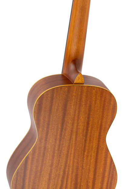 R121-1/2, table épicéa, fond & éclisses acajou, manche acajou (sillet 43.5 mm), housse, naturel satiné